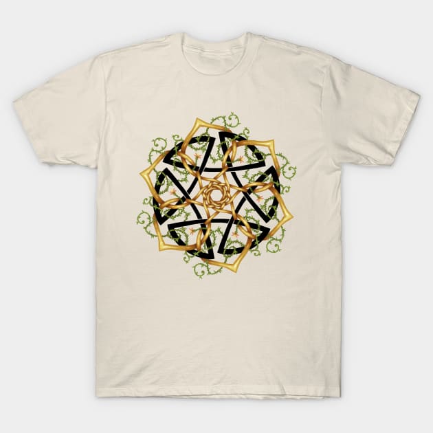 Lotus Knot T-Shirt by SheaBondsArt